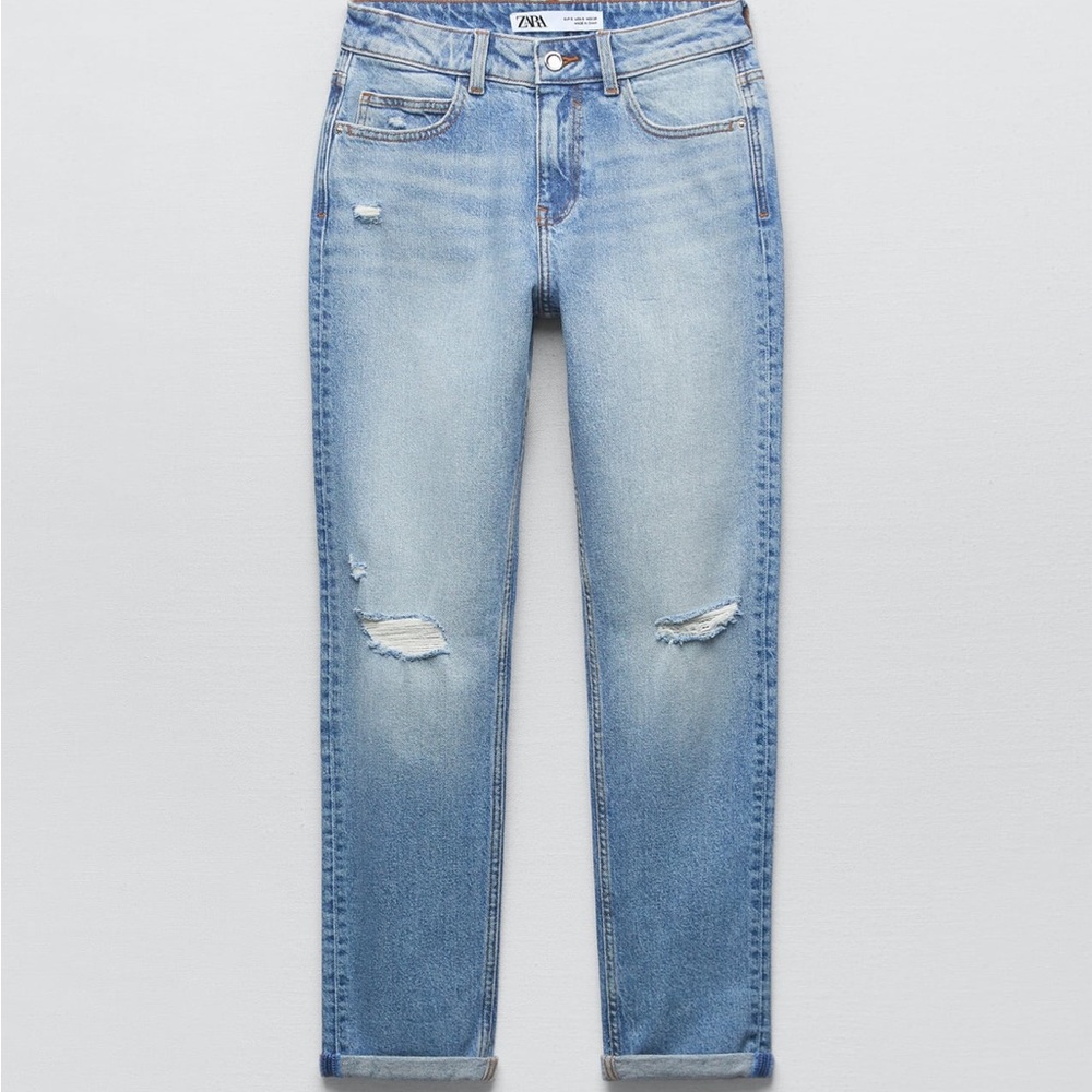 Zara low rise jeans